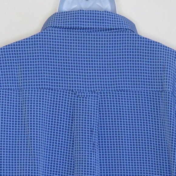 Haggar* Men's Short Sleeve Button Down Curved Hem Chest Pocket Shirt~ Size XXL - Picture 11 of 11